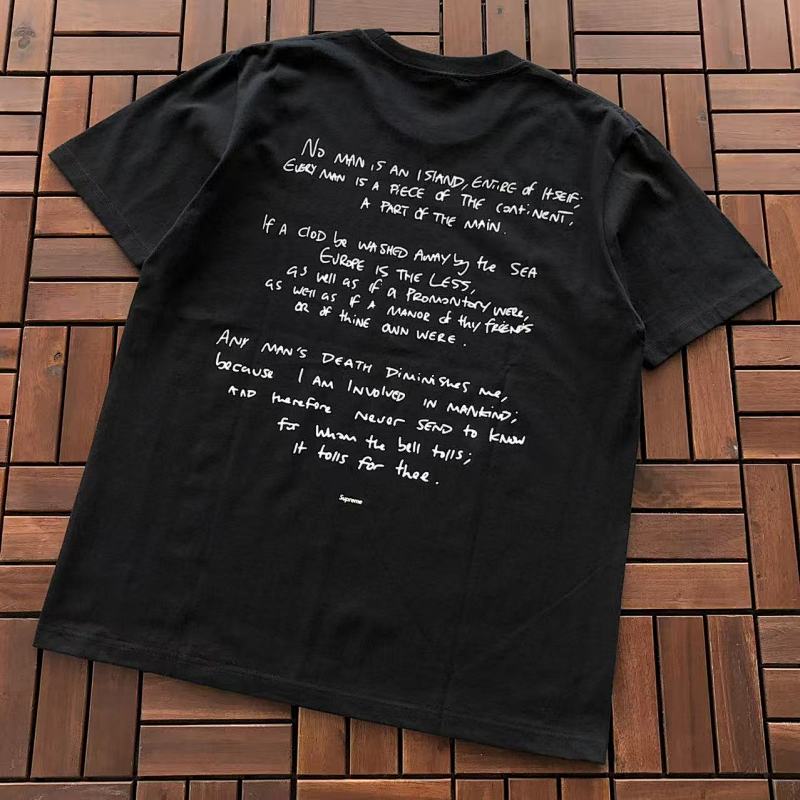 SUPREME & CORTEIZ T-SHIRT 77032452 (im 180CM 68KG iwear size M in the photo)
