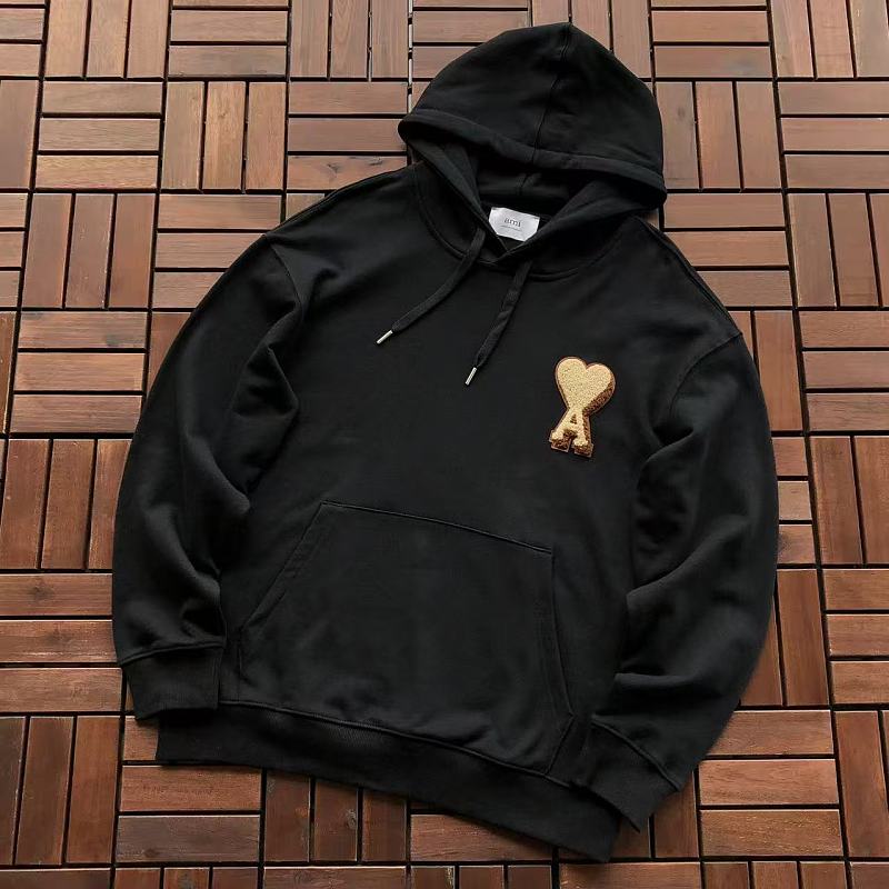 AMI HOODIE 77071913 (im 185CM 80KG iwear size M in the photo)