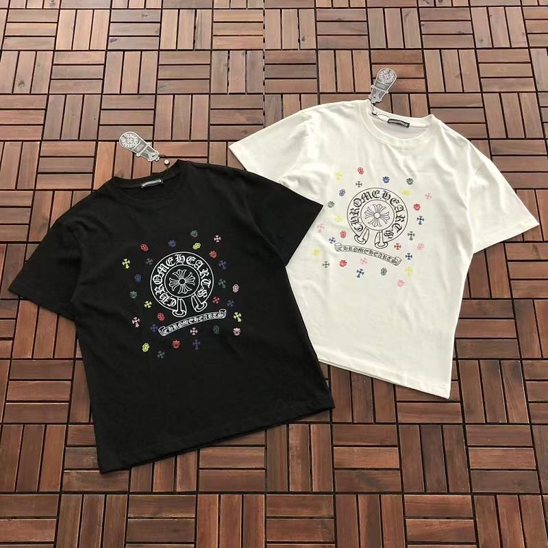 CHROME HEARTS T-SHIRT 55062720 (im 185CM 70KG iwear size L in the photo)