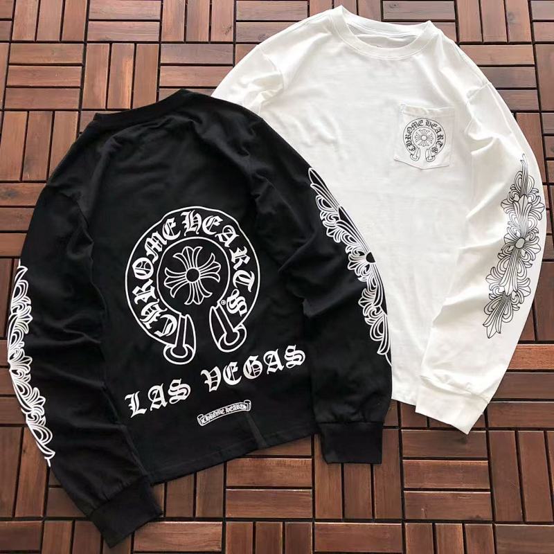 CHROME HEARTS LONG-SLEEVE 33120547 (im 176CM 58KG iwear size M in the photo)