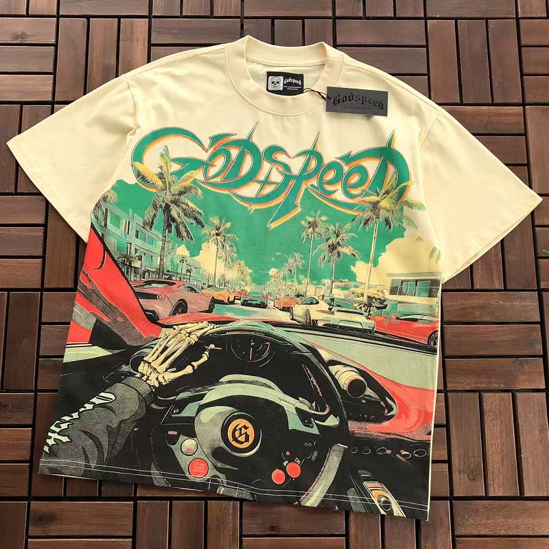 GODSPEED T-SHIRT 55042428 (im 185CM 80KG iwear size S in the photo)