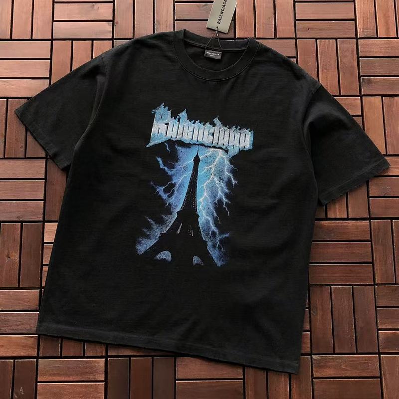 BALENCIAGA T-SHIRT 88061506 (im 185CM 80KG iwear size M in the photo)