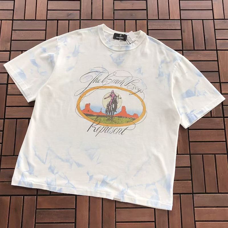 REPRESENT & BEACH BOYS T-SHIRT 77080516 (im 185CM 80KG iwear size M in the photo)