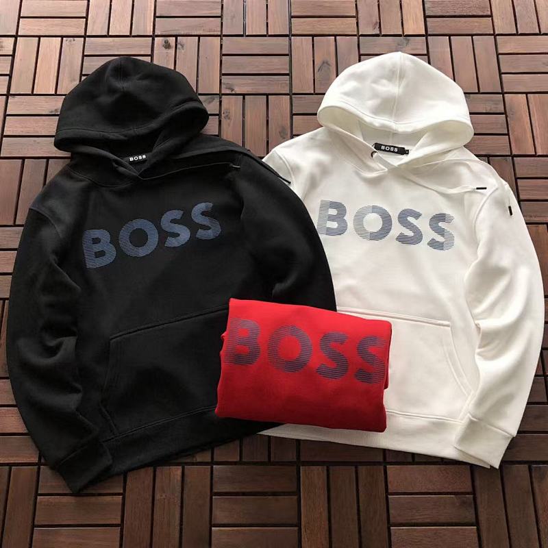 HUGO BOSS HOODIE FLEECE 22113061 (im 176CM 58KG iwear size M in the photo)