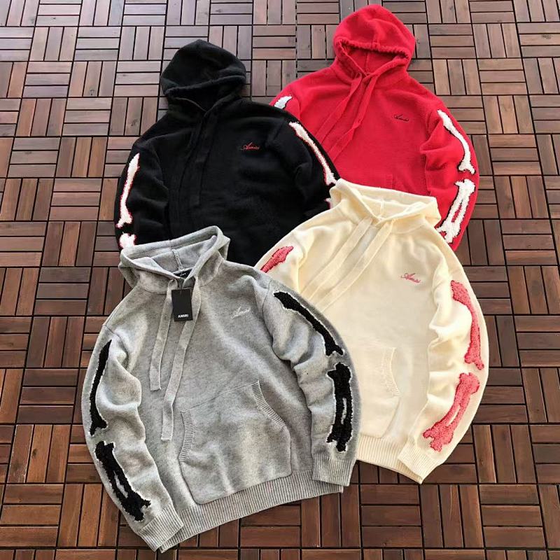 AMIRI HOODIE SWEATER 77010937 (im 176CM 58KG iwear size M in the photo)