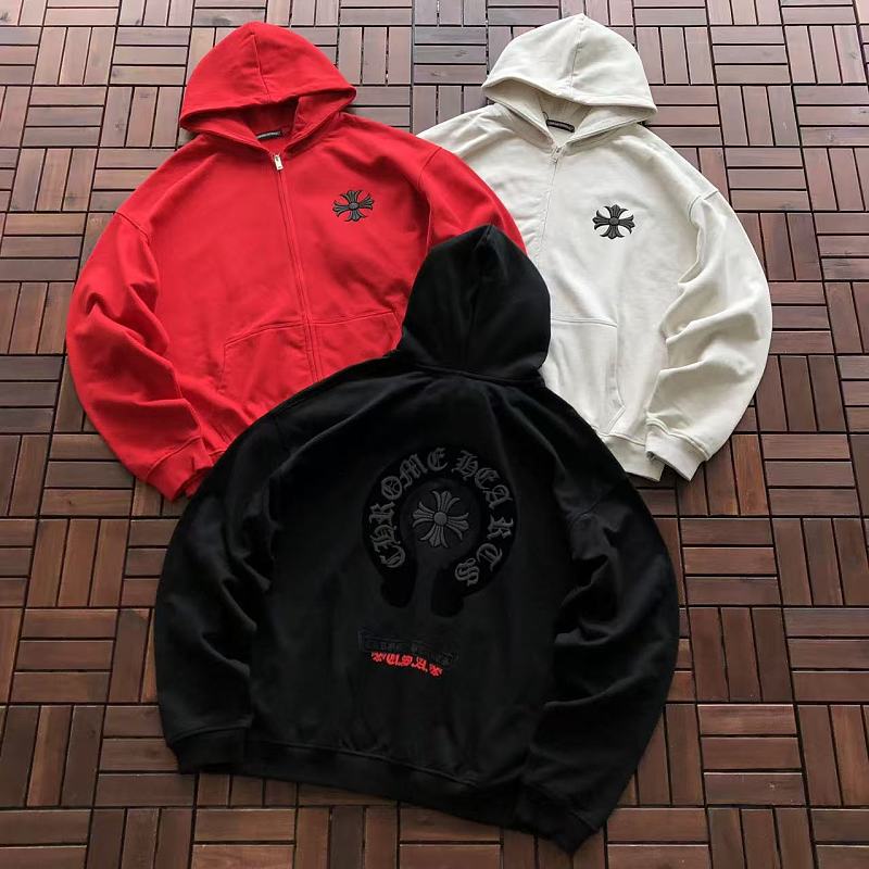 CHROME HEARTS HOODIE 55082108 (im 185CM 70KG iwear size 2XL in the photo)