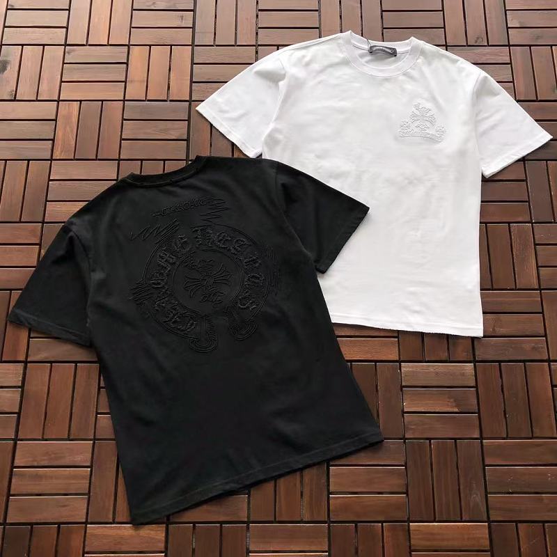 CHROME HEARTS T-SHIRT 55051897 (im 185CM 70KG iwear size S in the photo)
