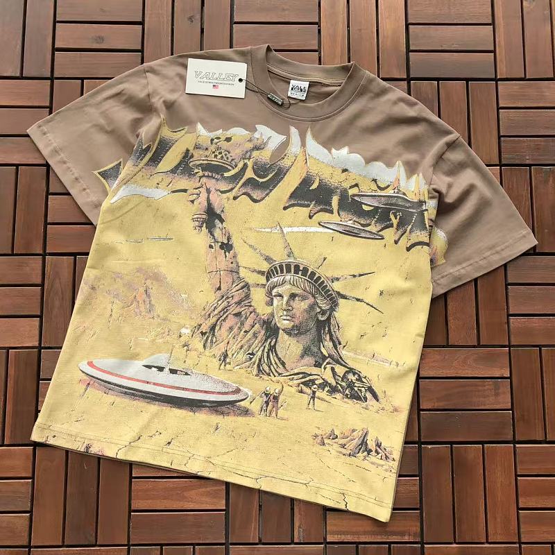 VALLEY T-SHIRT 77061248 (im 185CM 80KG iwear size M in the photo)
