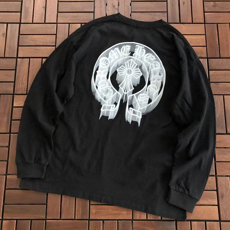 CHROME HEARTS LONG-SLEEVE 77081128 (im 185CM 70KG iwear size XL in the photo)