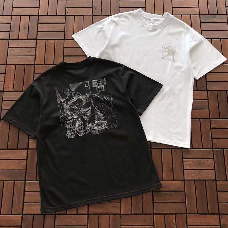 CARHARTT T-SHIRT 77032630 (im 180CM 68KG iwear size M in the photo)