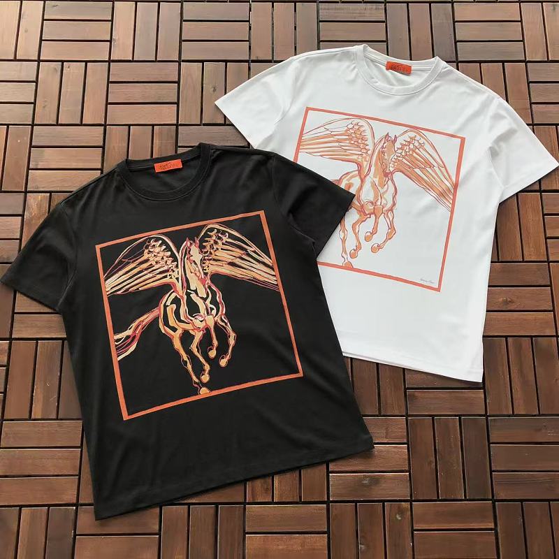 HERMES T-SHIRT 77051806 (im 185CM 80KG iwear size L in the photo)