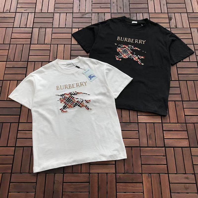 BURBERRY T-SHIRT 55031106 (im 185CM 70KG iwear size L in the photo)