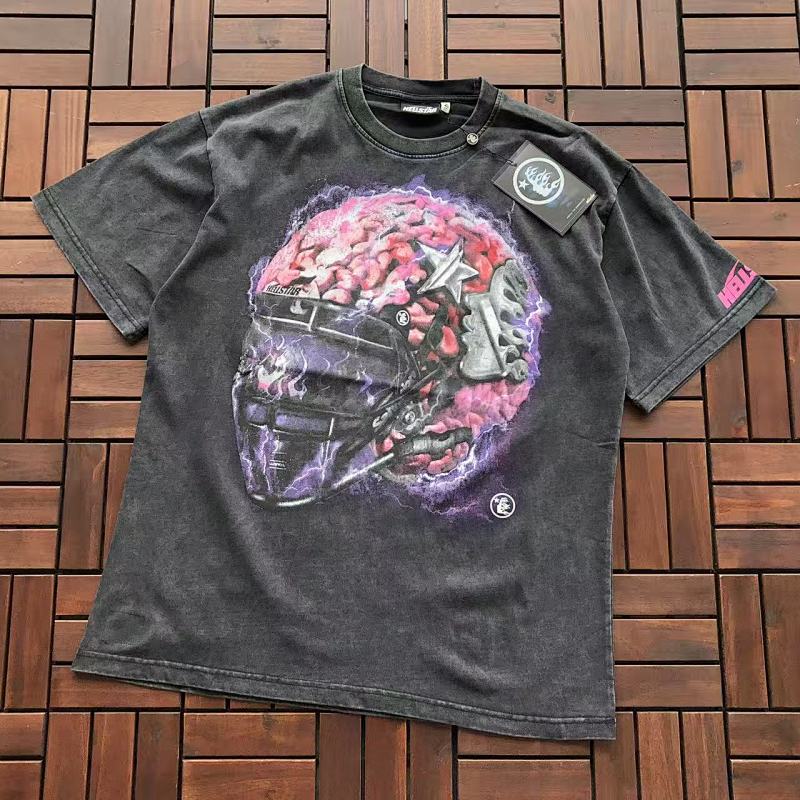 HELLSTAR T-SHIRT 66030408 (im 176CM 58KG iwear size M in the photo)