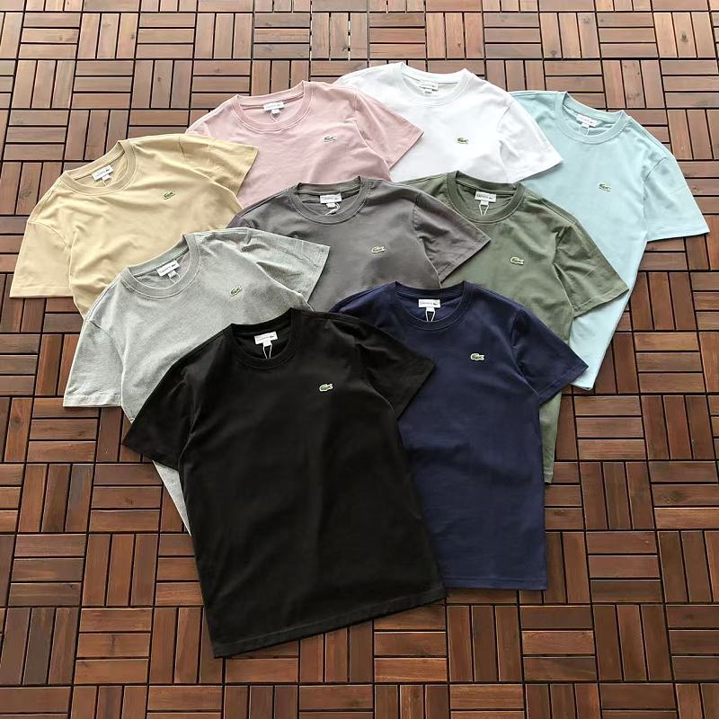 LACOSTE T-SHIRT 22083115 (im 176CM 58KG iwear size S in the photo）
