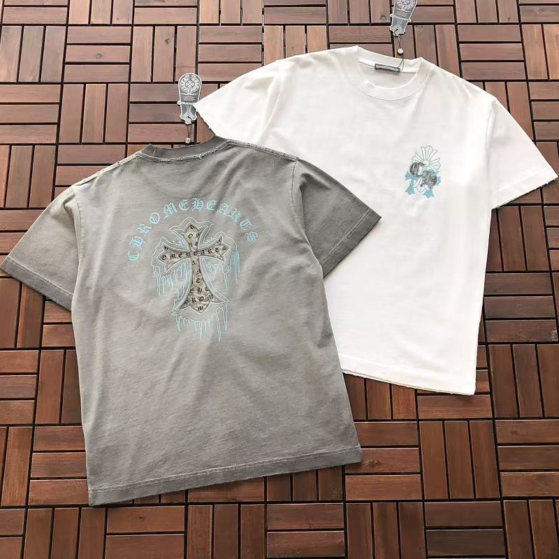 CHROME HEARTS T-SHIRT 55060932 (im 185CM 80KG iwear size M in the photo)