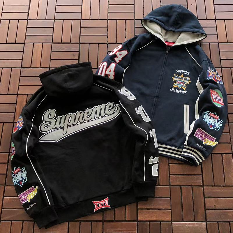 SUPREME HOODIE FLEECE 77070664 (im 185CM 70KG iwear size S in the photo)