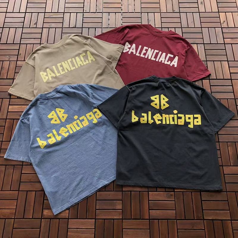 BALENCIAGA T-SHIRT 22091523 (im 180CM 68KG iwear size M in the photo）