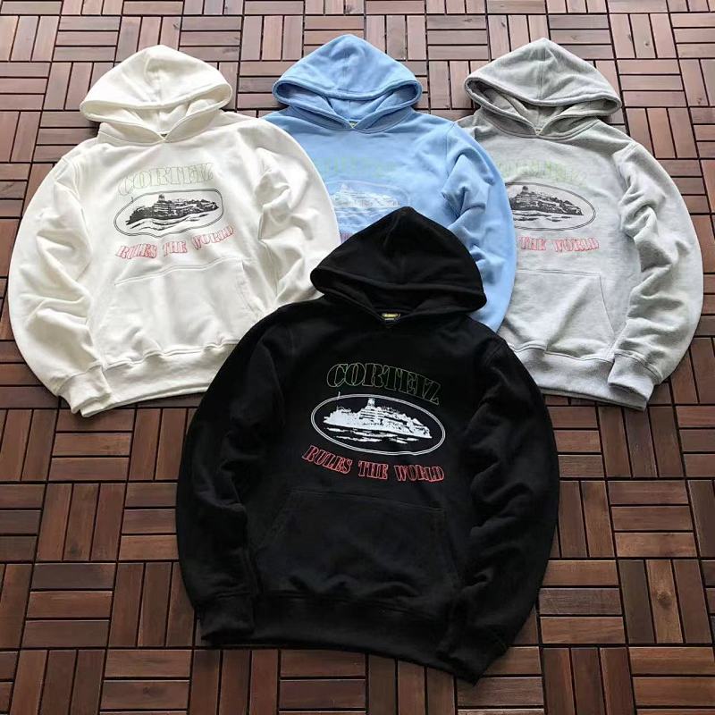 CORTEIZ HOODIE FLEECE 33121477 (im 176 CM 58 KG iwear size M in the photo)