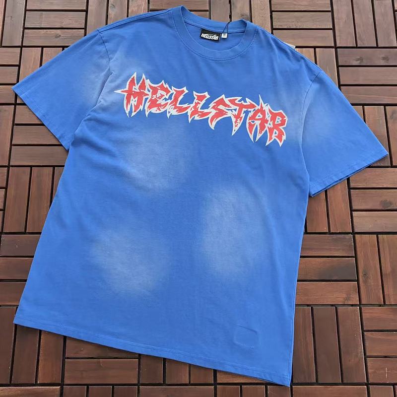 HELLSTAR T-SHIRT 55081405 (im 185CM 70KG iwear size L in the photo)
