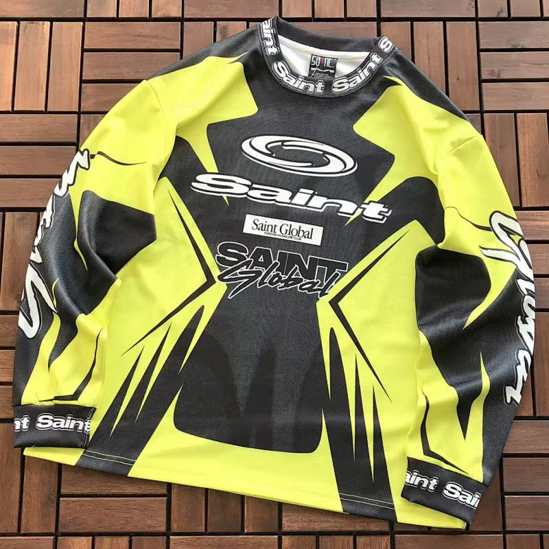 SAINT MICHAEL LONG-SLEEVE 33110816 (im 172CM 66KG iwear size M in the photo)