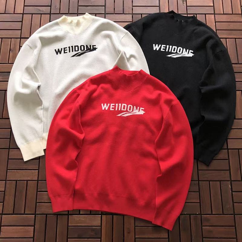Gray 189 Black 169 Red 169 WE11DONE SWEATER 11092792 (im 180CM 68KG iwear size S in the photo)