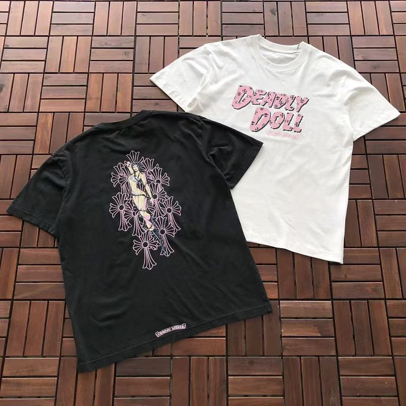 CHROME HEARTS T-SHIRT 55060257 (im 185CM 70KG iwear size M in the photo)