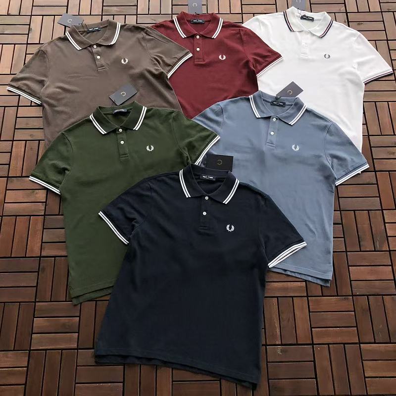 FRED PERRY T-SHIRT 66050501 (im 185CM 80KG iwear size L in the photo)