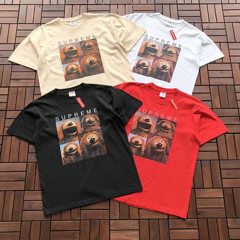SUPREME T-SHIRT 55032209 (im 176CM 58KG iwear size M in the photo)