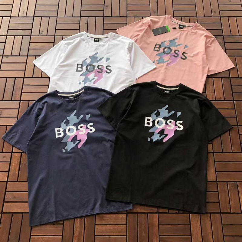 HUGO BOSS T-SHIRT 22091150 (im 180CM 68KG iwear size L in the photo）