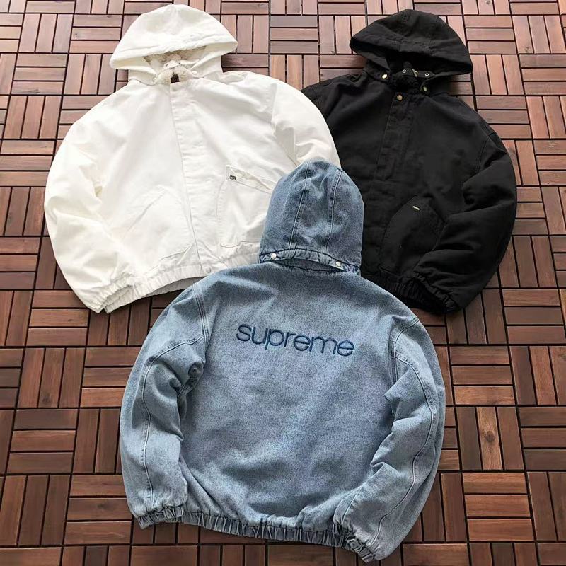 SUPREME JACKET FLEECE 33122337 (im 180CM 68KG iwear size M in the photo)