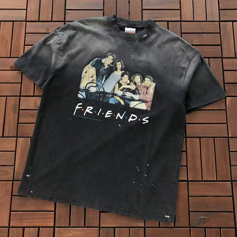 SAINT MICHAEL T-SHIRT 55041321 (im 185CM 70KG iwear size S in the photo)