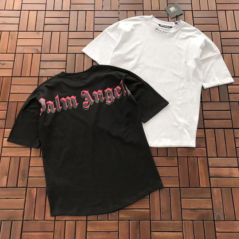 PALM ANGELS T-SHIRT 55062663(im 185CM 70KG iwear size M in the photo)