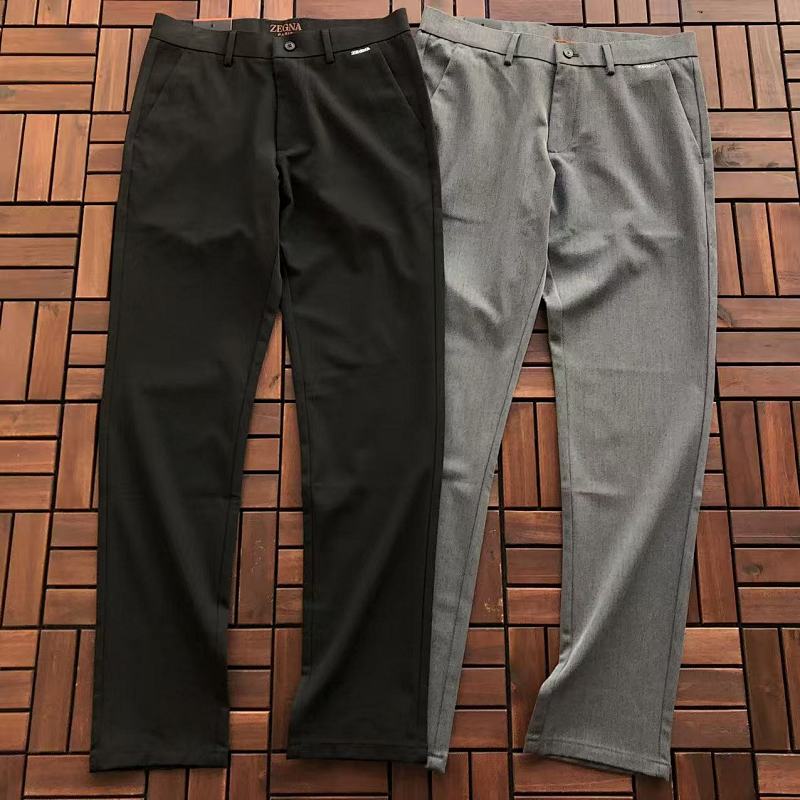 ZEGNA TROUSERS 22101926 (im 180CM 68KG iwear size 32 in the photo)