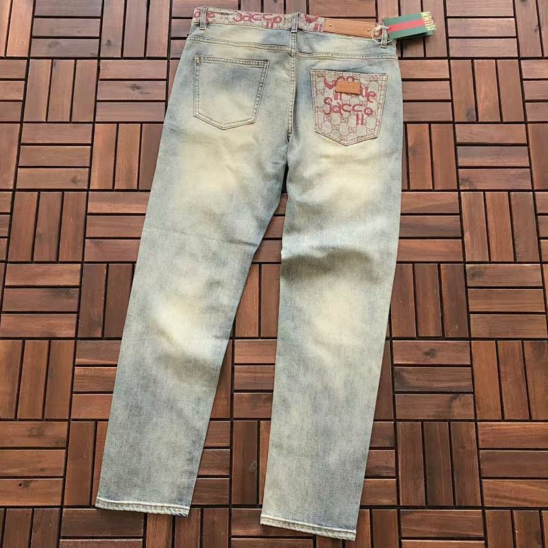 GUCCI JEANS 66011425 (im 180CM 68KG iwear size 34 in the photo)