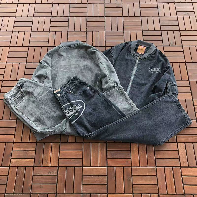 TOP PANTS CORTEIZ JACKET TROUSERS 33103006(im 176CM 58KG iwear size M in the photo)