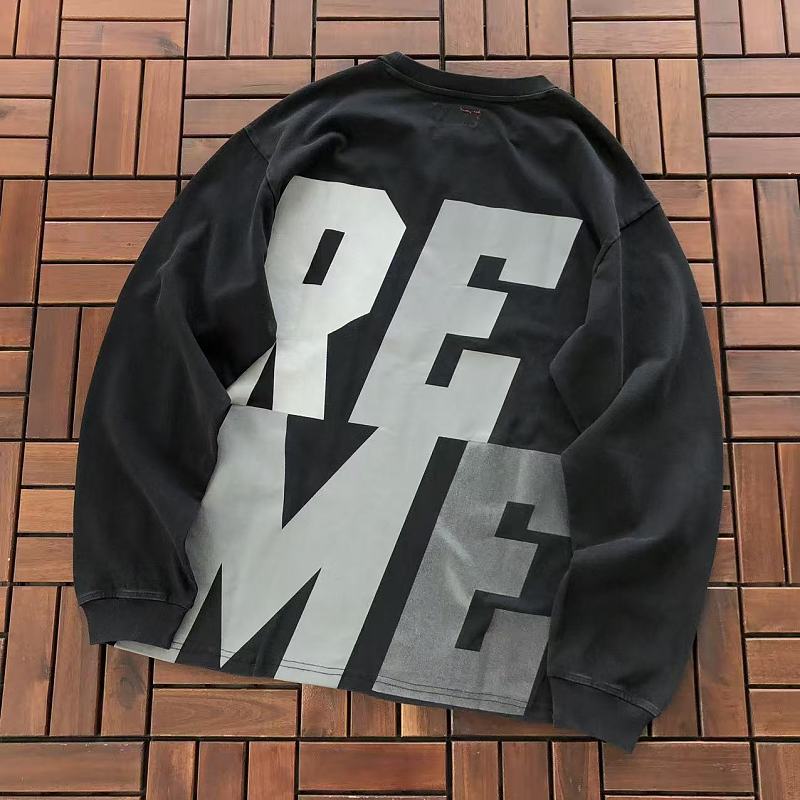 SUPREME LONG-SLEEVE 77070617 (im 185CM 70KG iwear size S in the photo)