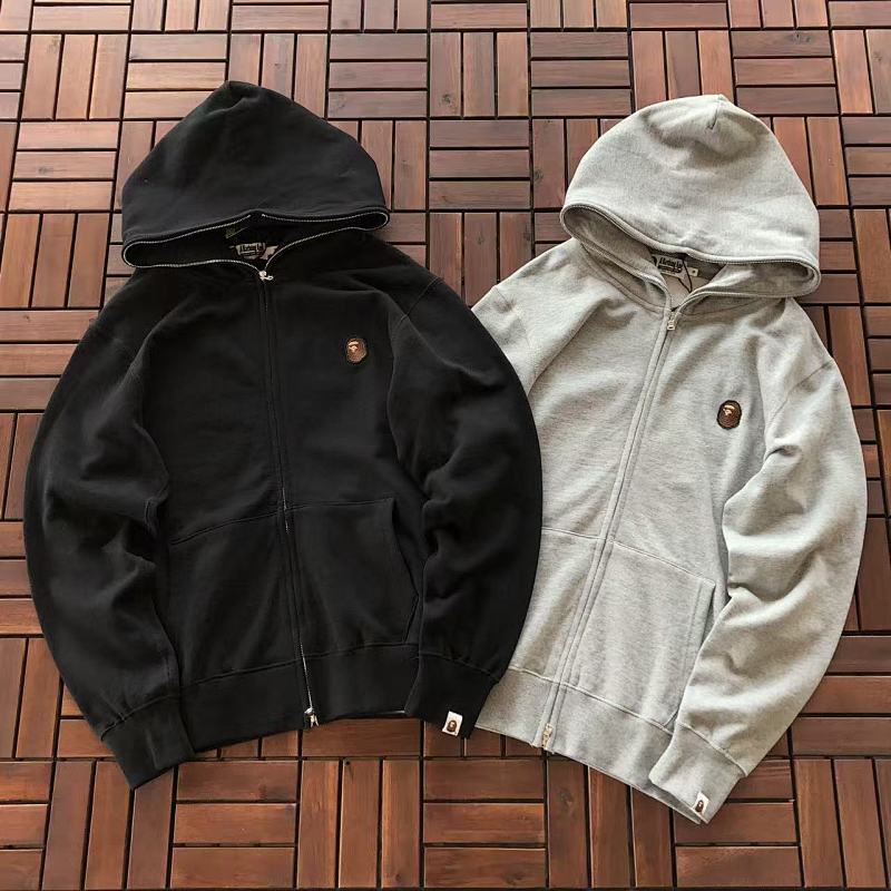 BAPE HOODIE FLEECE 11100427 (im 180CM 68KG iwear size M in the photo)