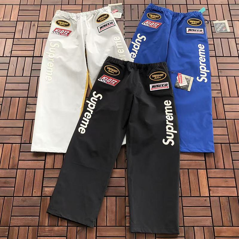 SUPREME & VANSON LEATHERS TROUSERS NOT WATERPROOF 88071706