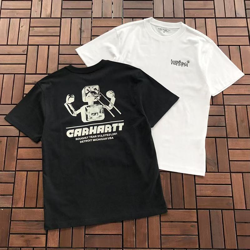 CARHARTT T-SHIRT 55041685 (im 180CM 68KG iwear size M in the photo)