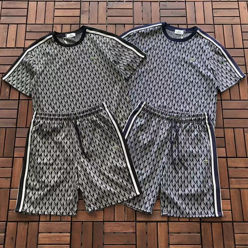 TOP PANT LACOSTE T-SHIRT SHORTS 55031437 (im 180CM 68KG iwear size L in the photo)