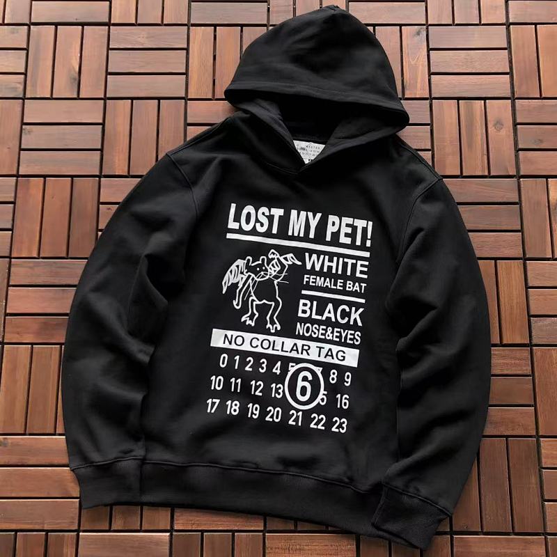 MAISON MARGIELA HOODIE 33101345 (im 180CM 68KG iwear size 46 in the photo)