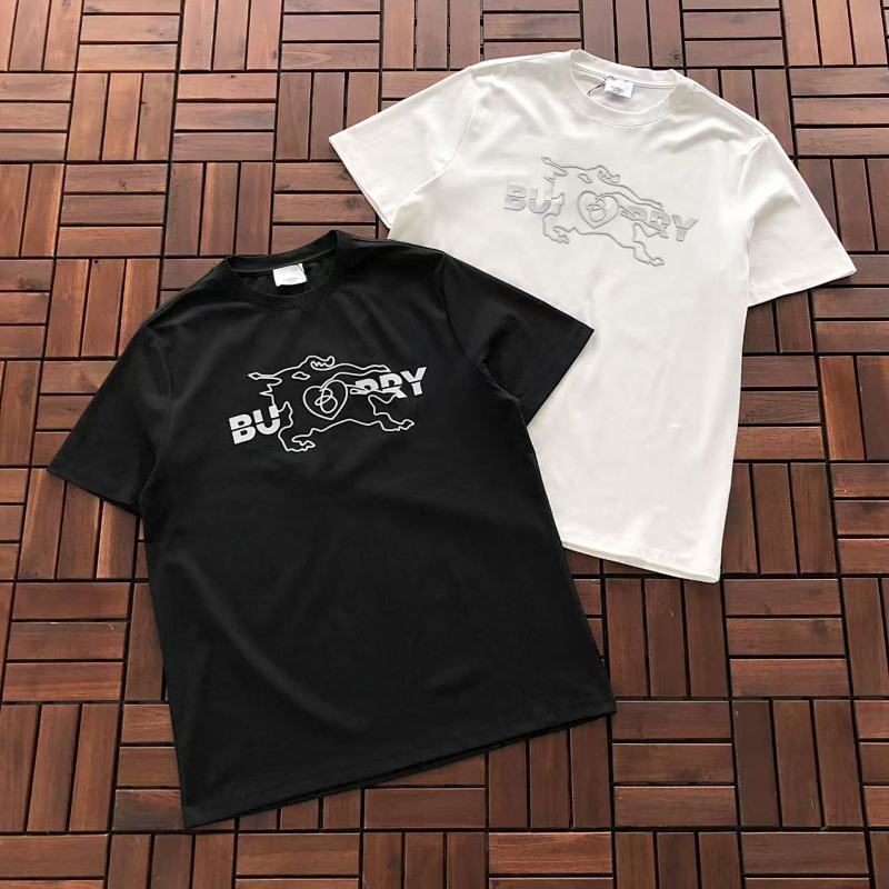 BURBERRY T-SHIRT 66040721 (im 176CM 58KG iwear size L in the photo)