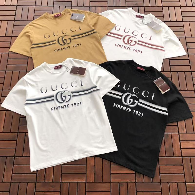 GUCCI T-SHIRT 66042208 (im 176CM 58KG iwear size S in the photo)