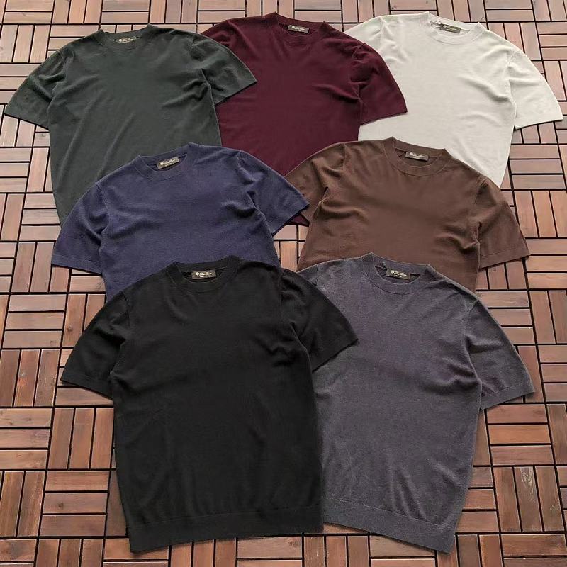 LORO PIANA T-SHIRT SWEATER 55070501 (im 185CM 80KG iwear size XL in the photo)