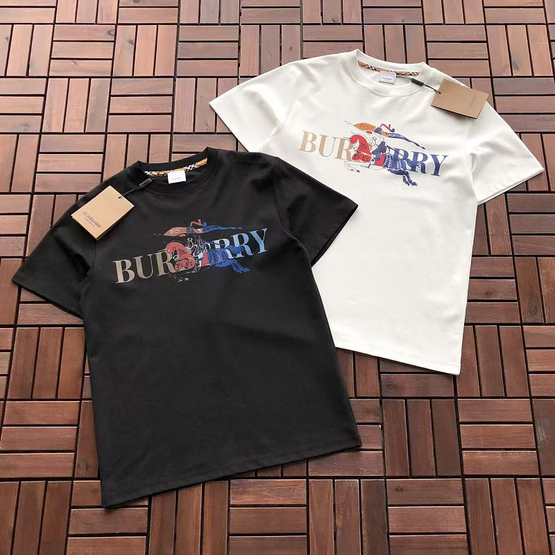 BURBERRY T-SHIRT 88080205 (im 185CM 80KG iwear size M in the photo)