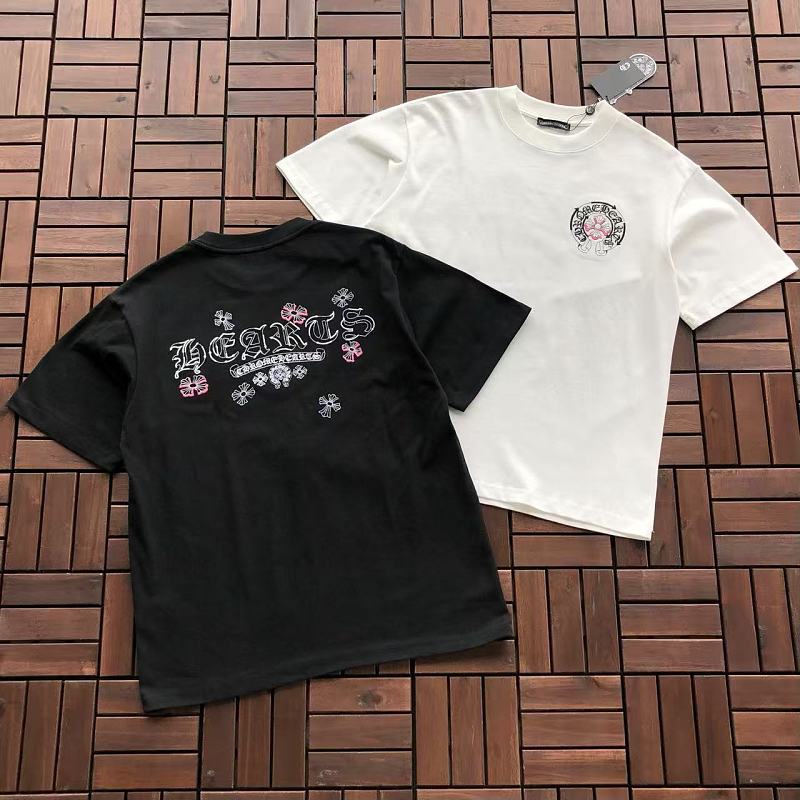 CHROME HEARTS T-SHIRT 77050635 (im 185CM 80KG iwear size S in the photo)