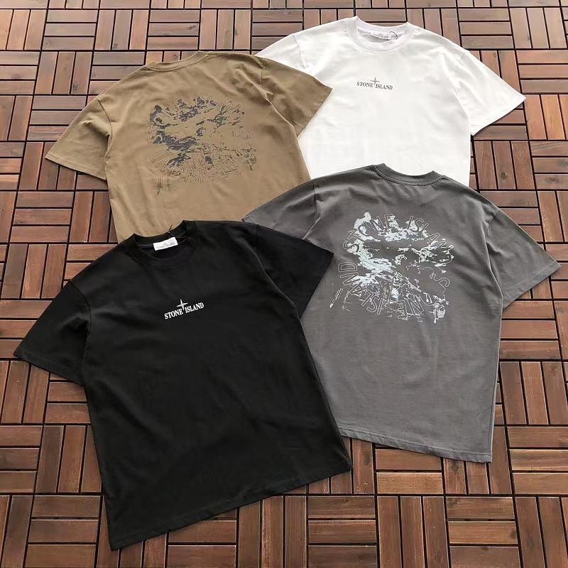 STONE ISLAND T-SHIRT 55020708 (im 176CM 58KG iwear size M in the photo)