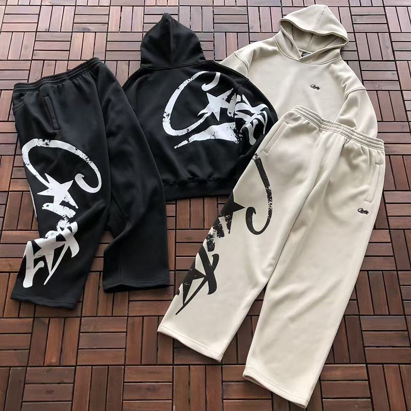 TOP PANTS CORTEIZ HOODIE TROUSERS FLEECE 66081014