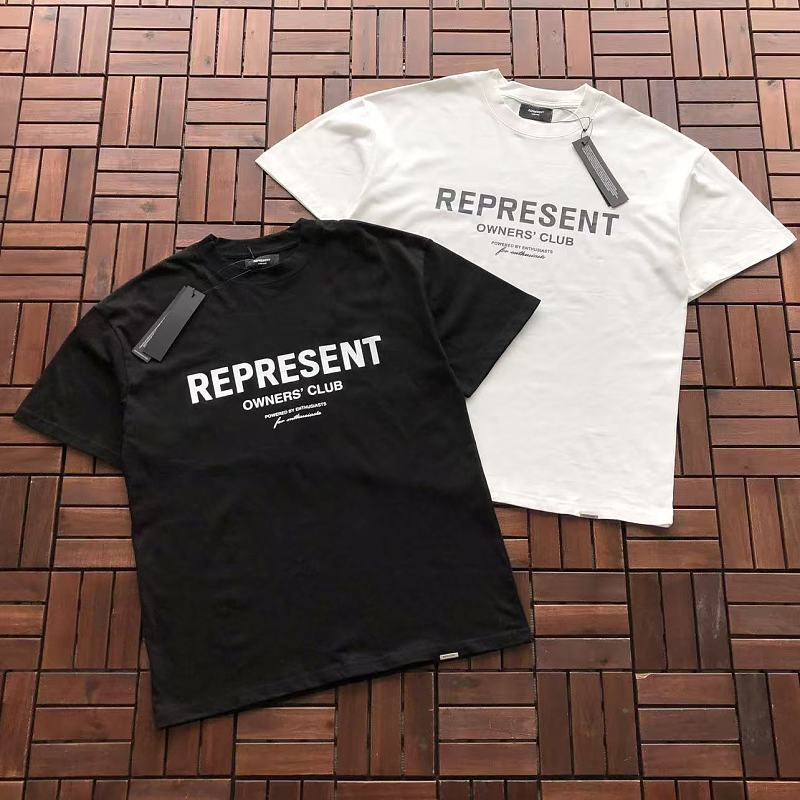 REPRESENT T-SHIRT 77061831 (im 180CM 68KG iwear size L in the photo)