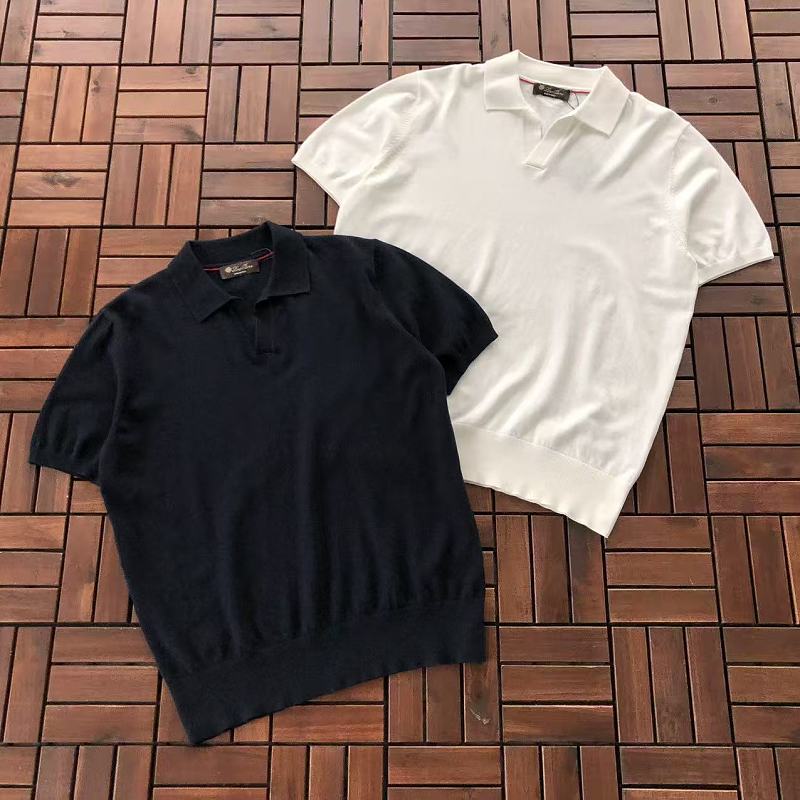 LORO PIANA T-SHIRT SWEATER 77061611 (im 185CM 70KG iwear size M in the photo)